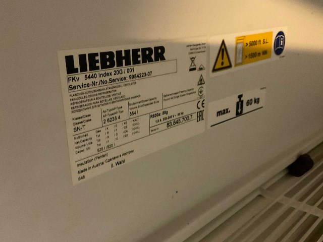 Liebherr koelkast - afbeelding 2 van  2