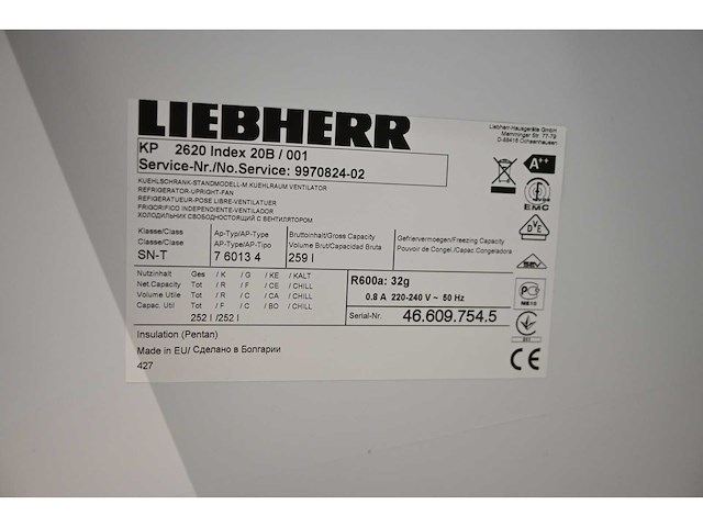 Liebherr kp 2620 koelkast - afbeelding 6 van  6