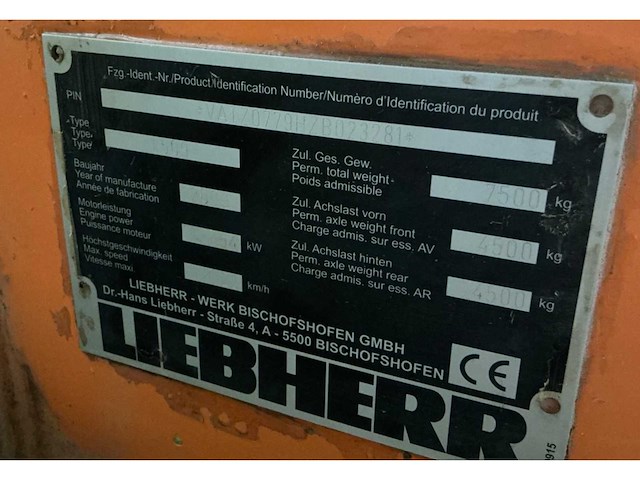 Liebherr l509 shovel - afbeelding 25 van  31