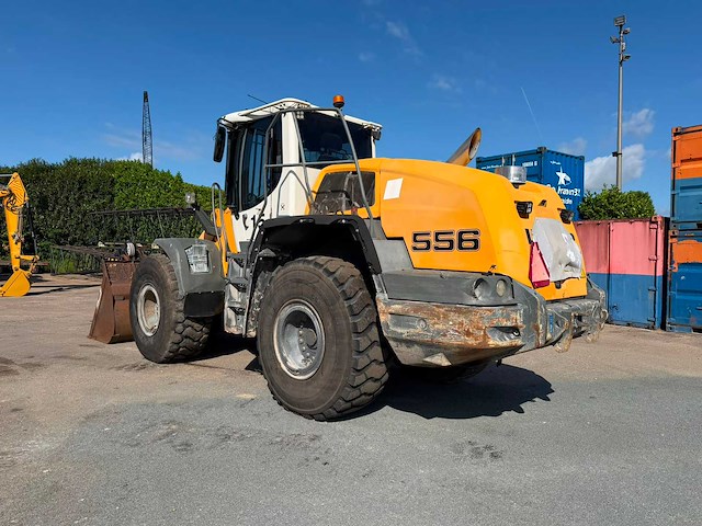 Liebherr l556 wiellader / shovel - afbeelding 11 van  15