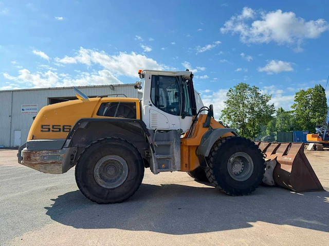 Liebherr l556 wiellader / shovel - afbeelding 9 van  15