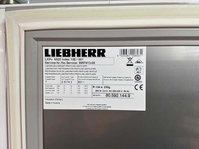 Liebherr medline 261743 vriezer - afbeelding 5 van  5