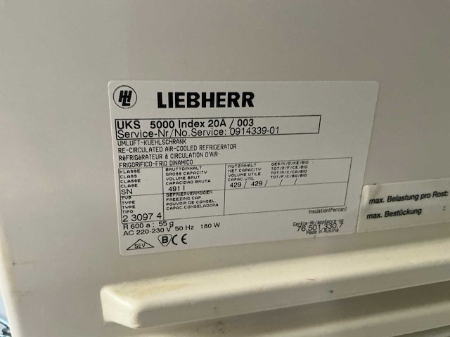 Liebherr profi line koelkast (2x) - afbeelding 6 van  6