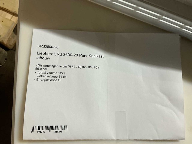 Liebherr urd3600-20 koelkast - afbeelding 4 van  8