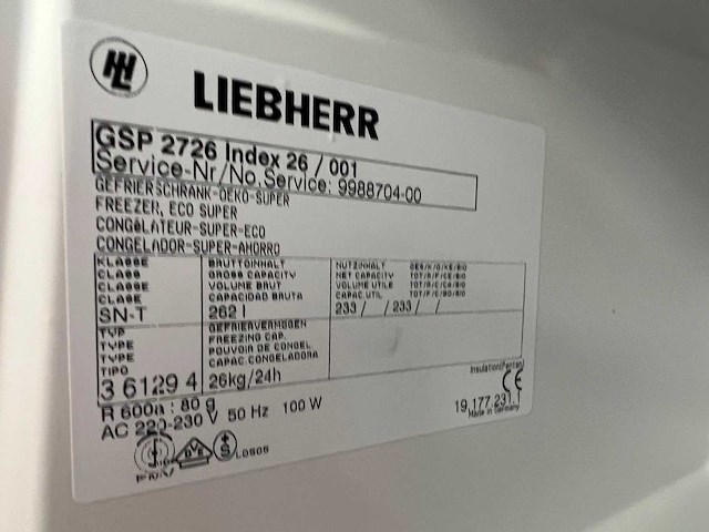 Liebherr vriezer | aeg wasmachine | telefunken droger - afbeelding 3 van  6
