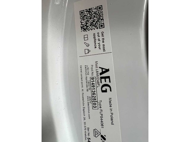 Liebherr vriezer | aeg wasmachine | telefunken droger - afbeelding 5 van  6