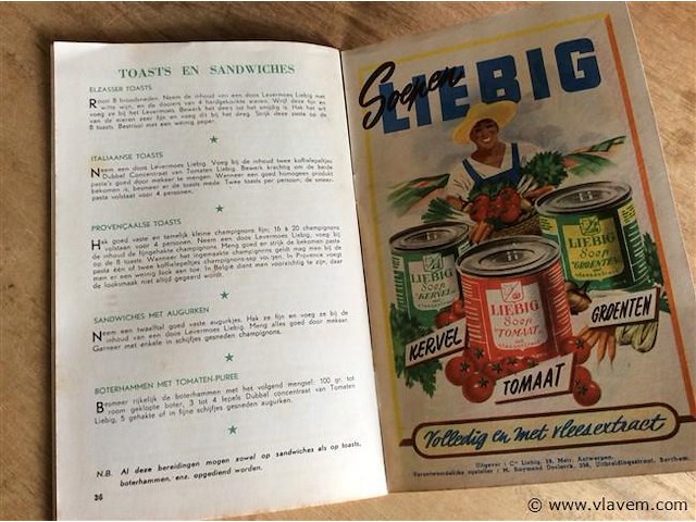 Liebig kookboekje - afbeelding 4 van  5