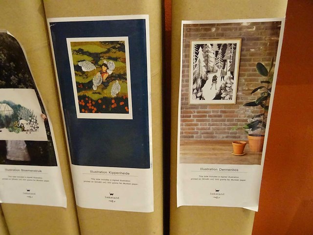 Liekeland - wandposter (4x) - afbeelding 2 van  3