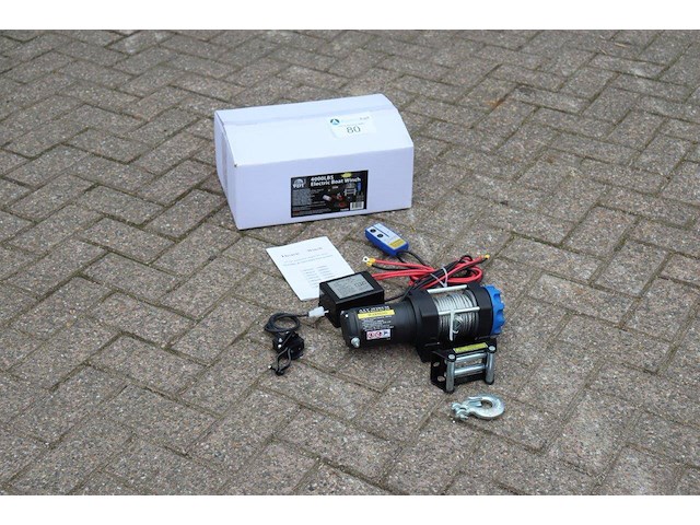 Lier vdt 4000lbs elektrisch 1800kg nieuw - afbeelding 1 van  1