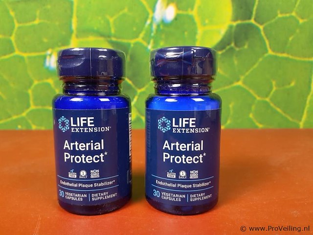 Life extension supplement arterial protect - 2 potjes á 30 vegacapsules - afbeelding 1 van  4