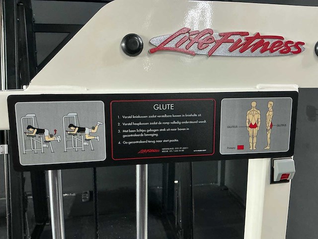 Life fitness glute krachtstation - afbeelding 3 van  12