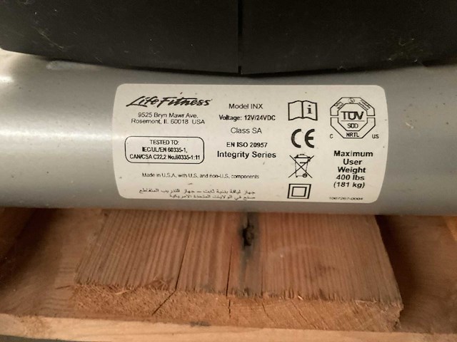 Life fitness inx crosstrainer - afbeelding 8 van  8