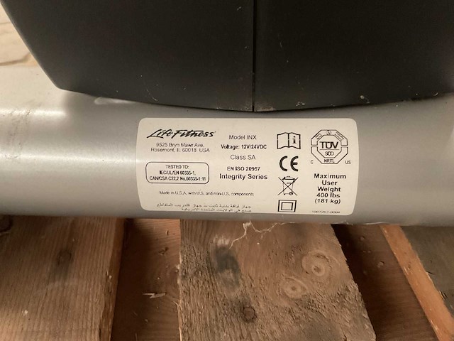 Life fitness inx crosstrainer - afbeelding 7 van  7