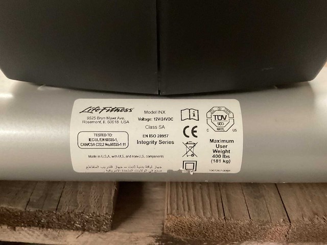 Life fitness inx crosstrainer - afbeelding 7 van  7