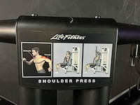 Life fitness shoulder press krachtstation - afbeelding 10 van  10