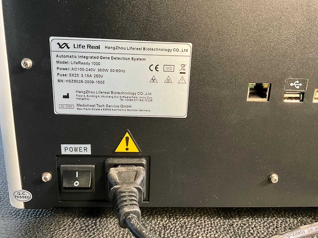 Life real - life ready 1000 - real-time pcr-systeem in flightbox - afbeelding 9 van  9