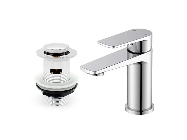 Life wellness - pure (78cr211epv3) - - wastafelmengkraan met waste - afbeelding 1 van  9