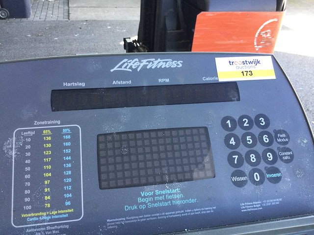 Lifefitness - 95ci - overige cardiotoestellen - afbeelding 7 van  8