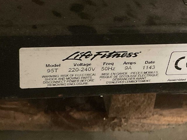 Lifefitness 95t loopband - afbeelding 6 van  6