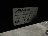 Lifefitness assisted dip/chin - afbeelding 8 van  8