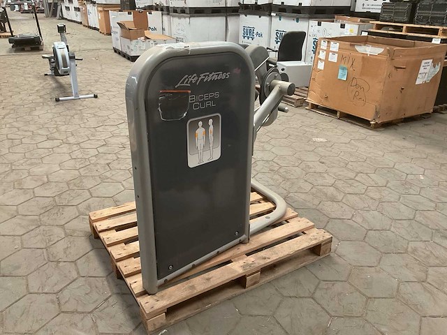 Lifefitness biceps curl krachtstation - afbeelding 3 van  6