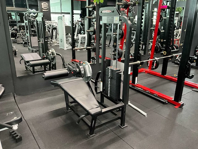 Lifefitness pro 1 lying leg curl - afbeelding 1 van  8