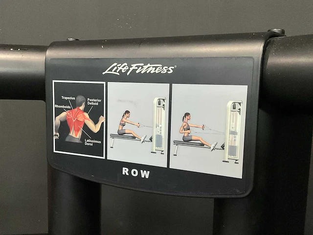 Lifefitness row machine - afbeelding 7 van  8