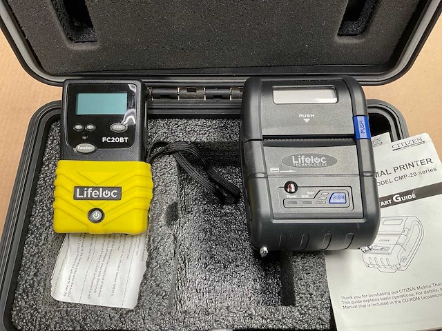 Lifeloc breath alcohol tester - afbeelding 2 van  5
