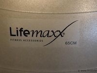 Lifemaxx fitnessbal 65cm incl. ophangbeugel - afbeelding 2 van  4