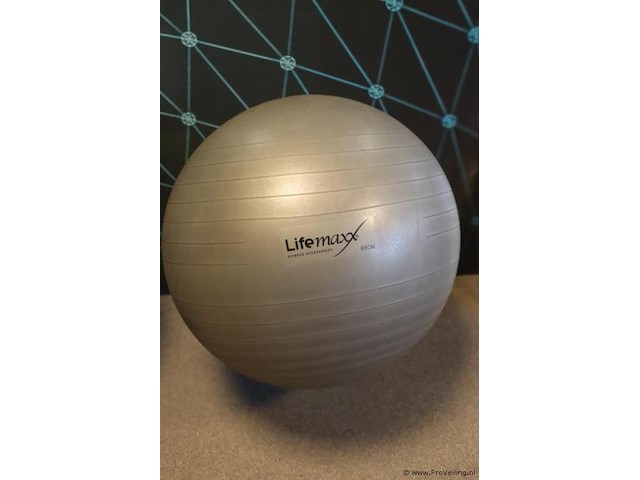 Lifemaxx fitnessbal 65cm incl. ophangbeugel - afbeelding 1 van  4
