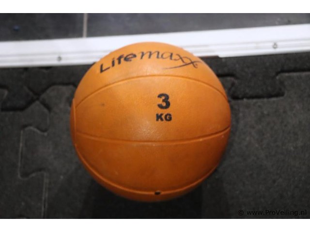 Lifemaxx medicine ball 3kg - afbeelding 1 van  3
