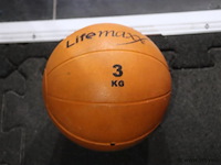 Lifemaxx medicine ball 3kg - afbeelding 1 van  3