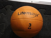 Lifemaxx medicine ball 3kg - afbeelding 2 van  3