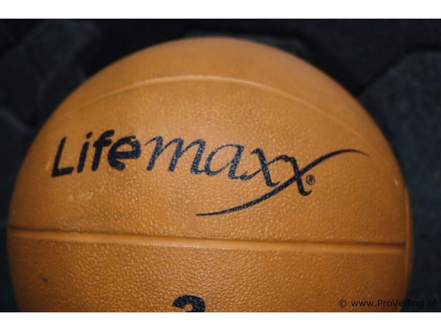 Lifemaxx medicine ball 3kg - afbeelding 3 van  3