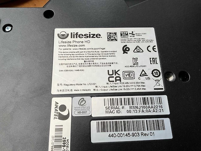 Lifesize icon 700/phone hd video conferentie systeem - afbeelding 5 van  5