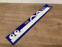 Lifestyle douchegordijnstang, wit (8x) - afbeelding 1 van  5