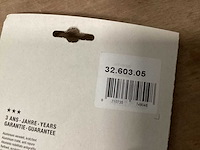 Lifestyle douchegordijnstang, wit (8x) - afbeelding 4 van  5