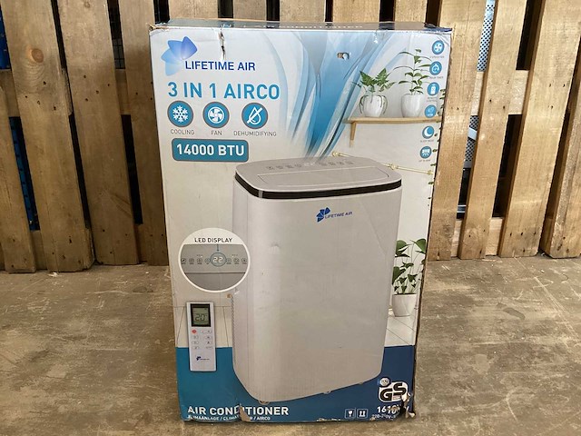 Lifetime air - 3 in 1 airco - mobiele airco - afbeelding 1 van  3