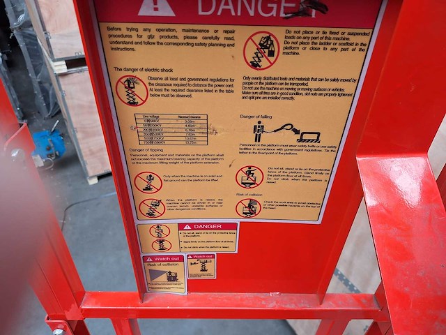 Lift platform - 2024 - ztgt 12 - hoogwerker - afbeelding 3 van  4