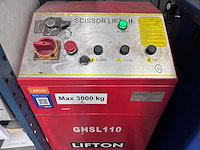 Lifton - schaarhefbrug - hefbrug 230v - afbeelding 8 van  8