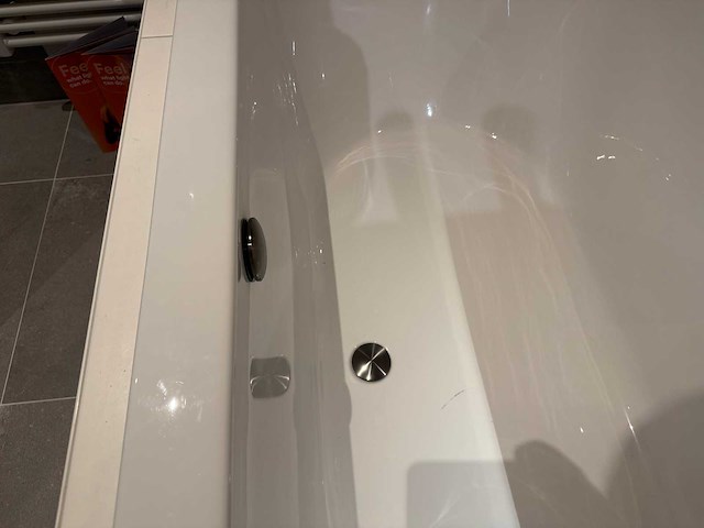 Ligbad 180 x 80 x 55 cm - afbeelding 3 van  4