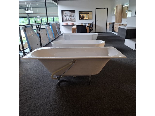 Ligbad, geberit, wit - afbeelding 2 van  8