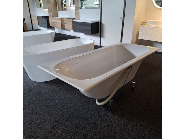 Ligbad, geberit, wit - afbeelding 3 van  8