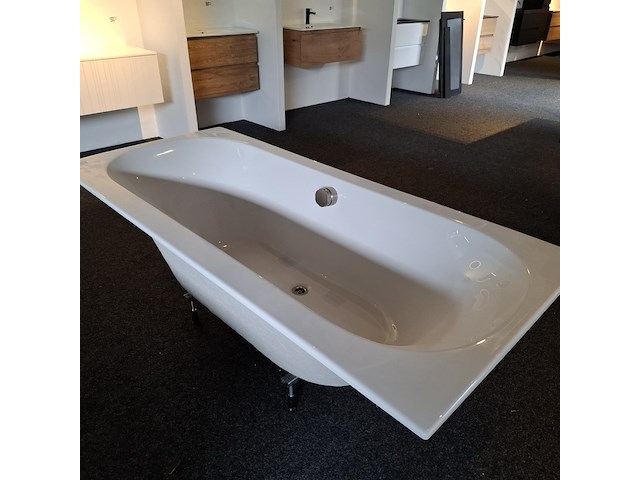 Ligbad, geberit, wit - afbeelding 5 van  8