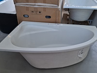 Ligbad riho, lyra, glans wit - afbeelding 2 van  8