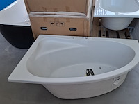 Ligbad riho, lyra, glans wit - afbeelding 3 van  8