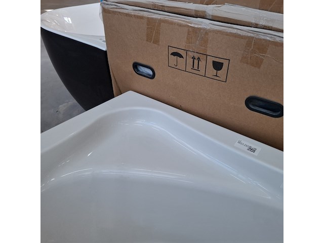 Ligbad riho, lyra, glans wit - afbeelding 6 van  8