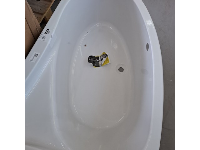 Ligbad riho, lyra, glans wit - afbeelding 7 van  8