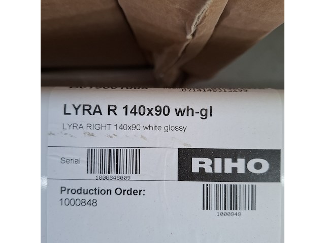 Ligbad riho, lyra, glans wit - afbeelding 8 van  8