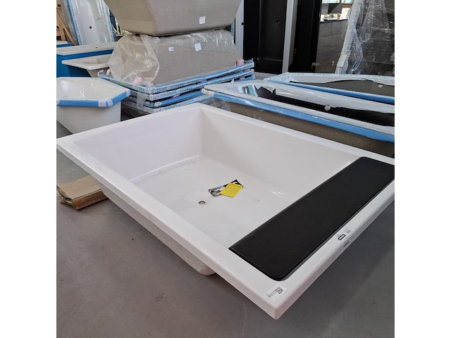 Ligbad riho, savona, glans wit - afbeelding 1 van  8